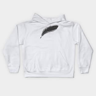 Bird feather Kids Hoodie